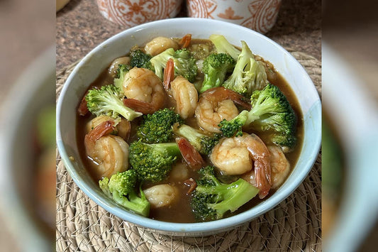 How To Cook Filipino Garlic Prawn Broccoli Stir Fry