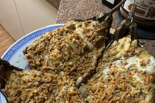 How To Cook Tortang Talong With Giniling