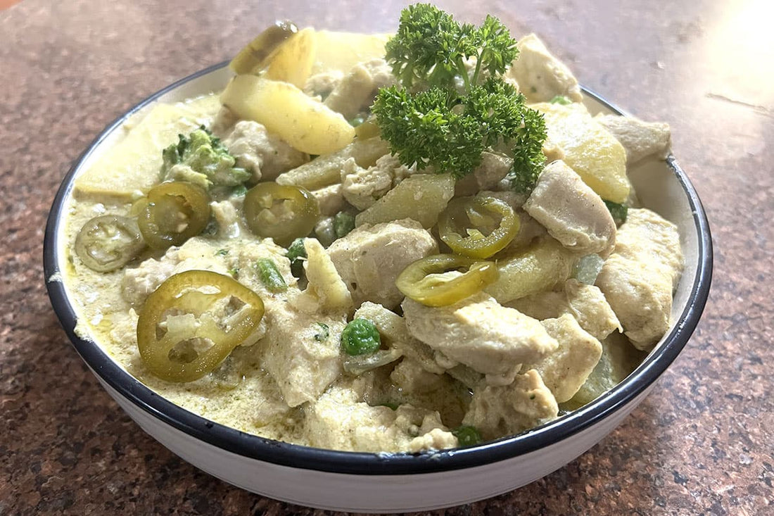 Filipino Style Chicken Curry With Coconut Milk